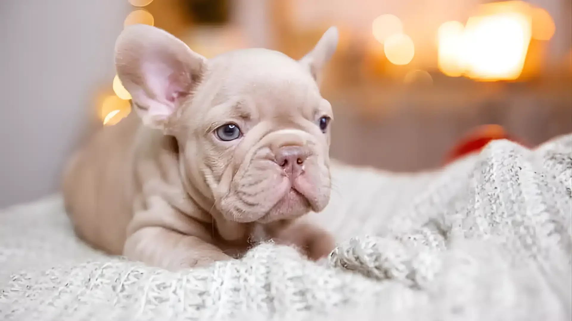 Isabella French Bulldog resting.
