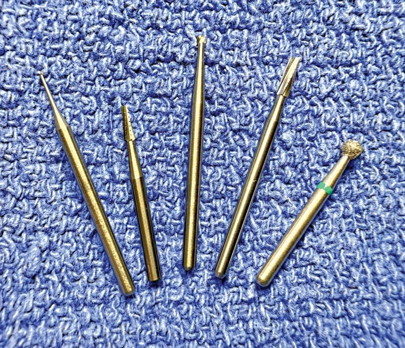 Assorted Dental Burs
