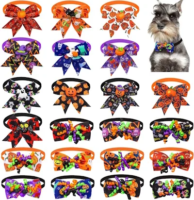 Halloween bow ties for dogs
